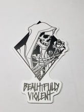 Load image into Gallery viewer, BEAUTIFULLY VIOLENT - VINYL STICKERS
