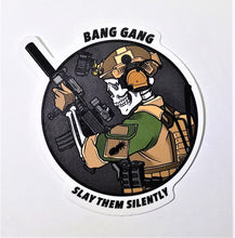 Load image into Gallery viewer, SLAY THEM SILENTLY - VINYL STICKERS
