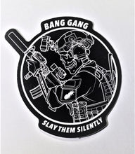 Load image into Gallery viewer, SLAY THEM SILENTLY - VINYL STICKERS
